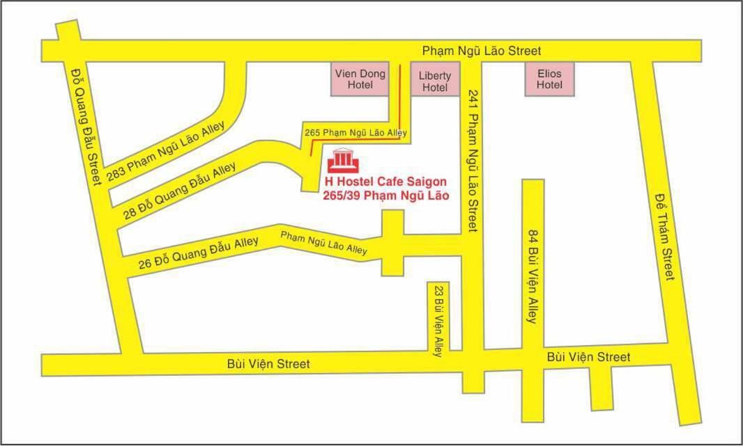 הו צ'י מין סיטי H Best Hostel Cafe Saigon מראה חיצוני תמונה